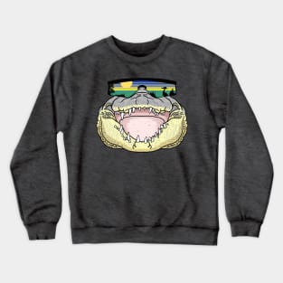 Cool Crocodile Crewneck Sweatshirt